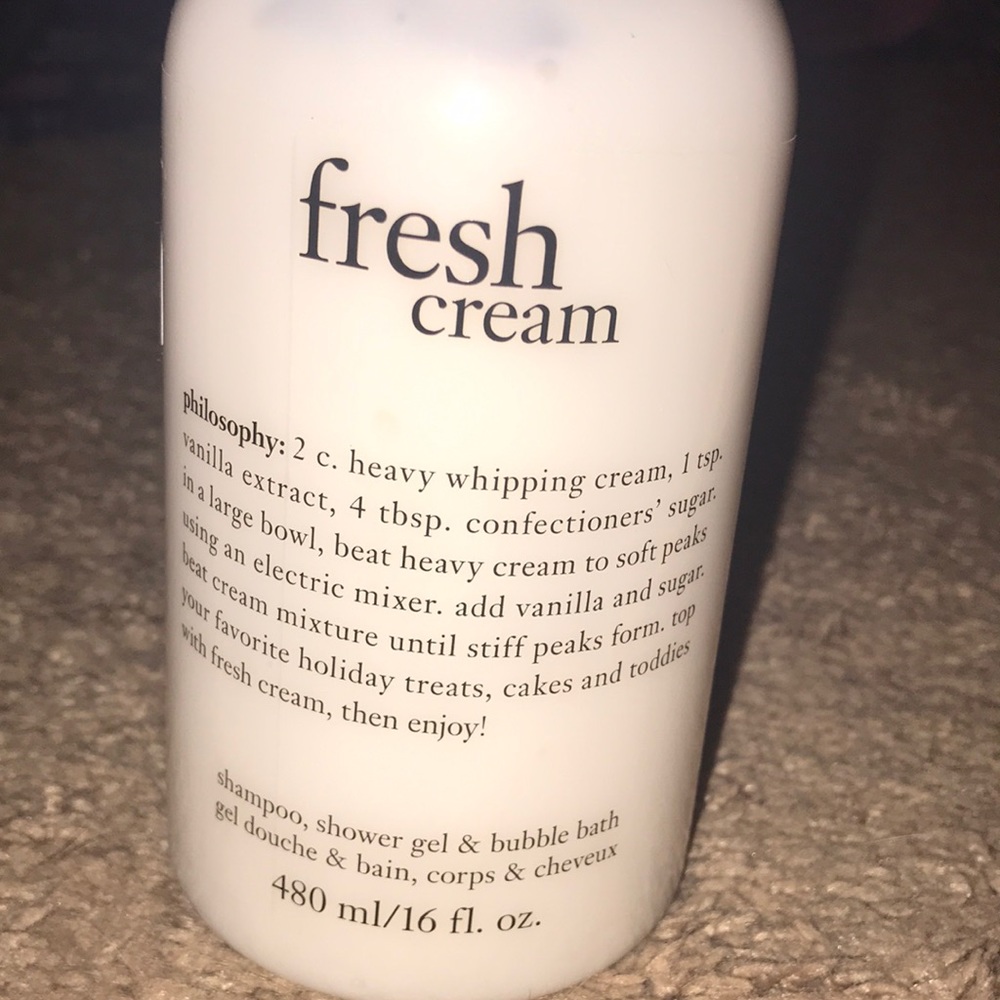Fresh Cream 16 oz Philosophy
